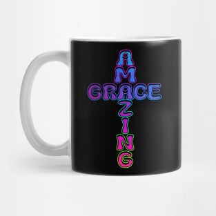 Amazing Grace Neon Cross Mug